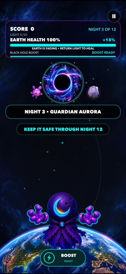 Moon Mimic gameplay screenshot