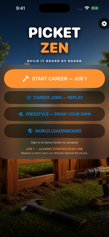 Picket Zen App Store screenshot 1