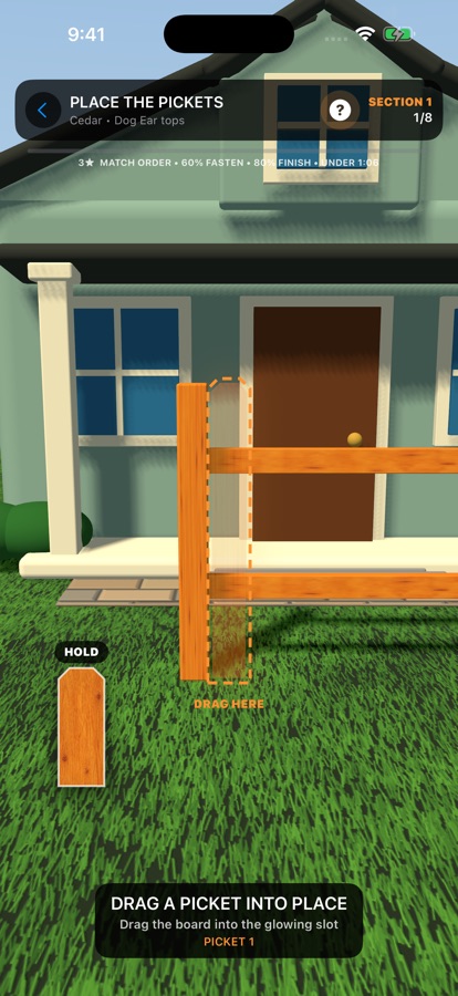 Picket Zen gameplay screenshot